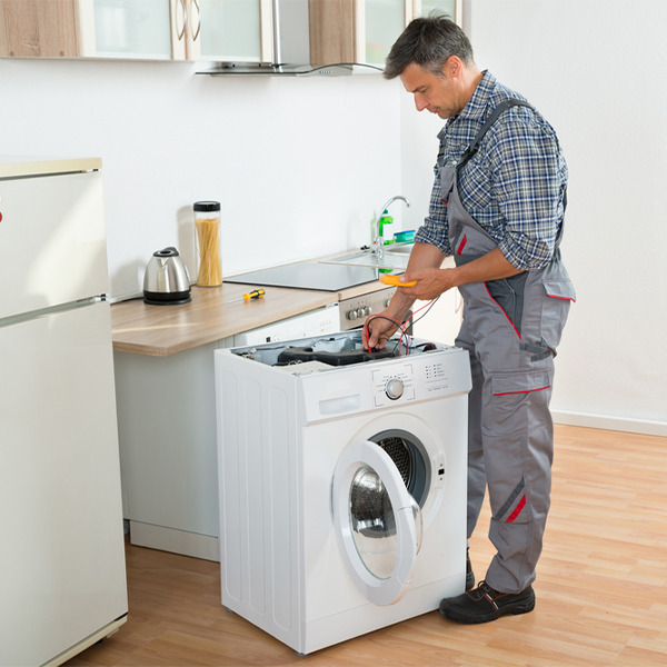 can you walk me through the steps of troubleshooting my washer issue in Eagle Lake